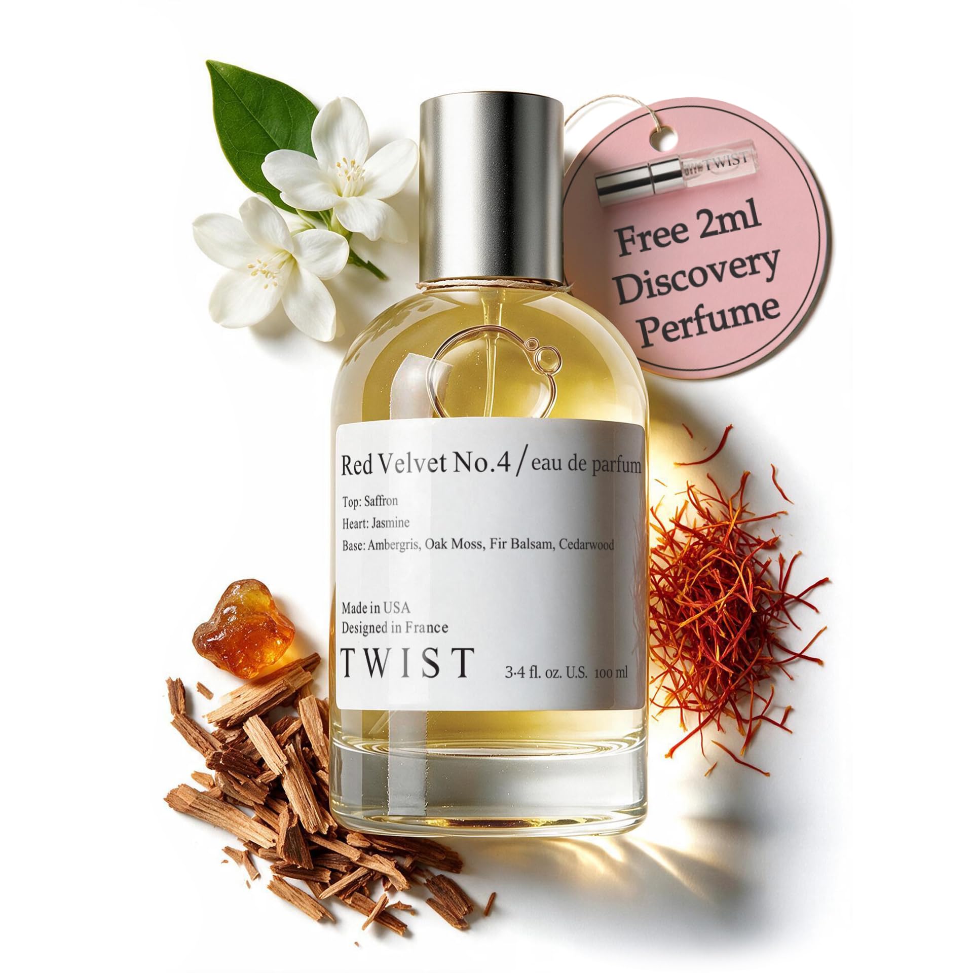 HOUSE OF TWIST bottle front packaging showing elegant design and premium appeal