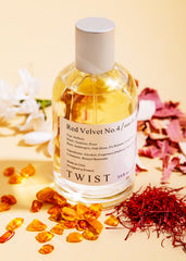 HOUSE OF TWIST liquid texture showing warm amber color and silky appearance