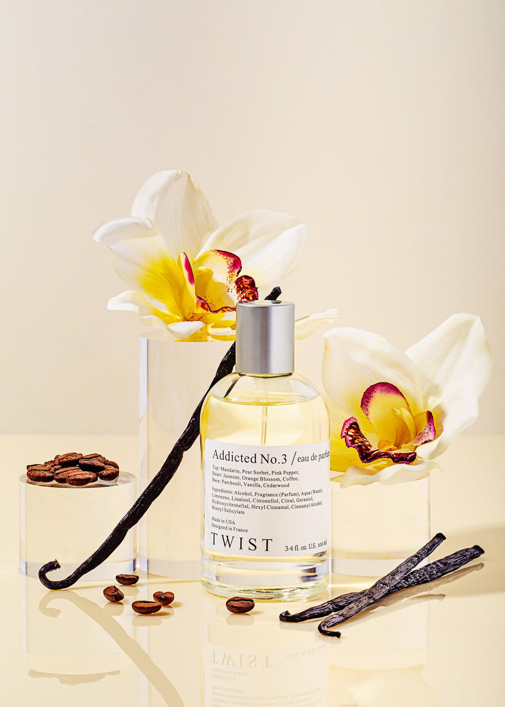 HOUSE OF TWIST spray action mist demonstrating even application and coverage