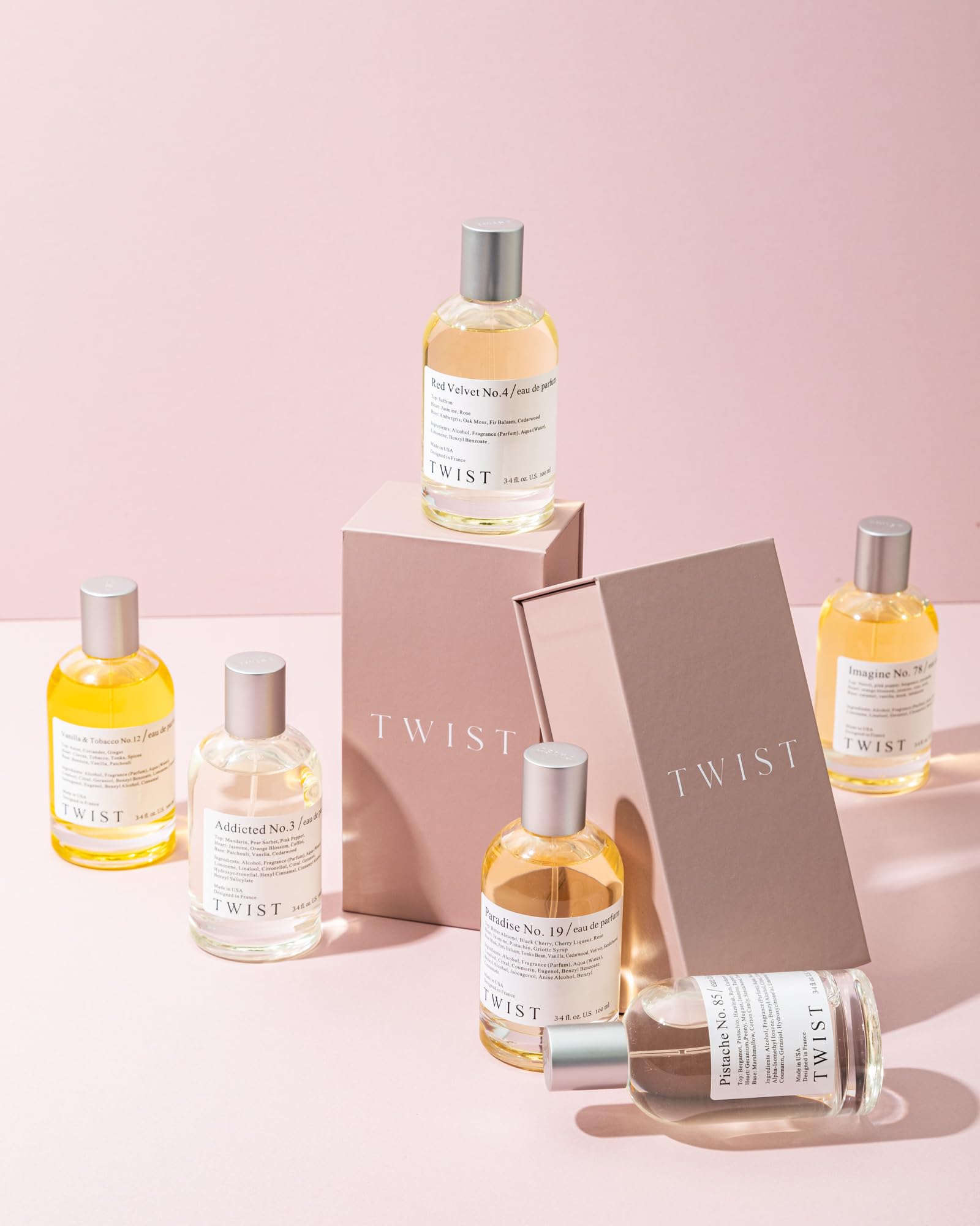 HOUSE OF TWIST bottle in hand to show size and travel-friendly portability