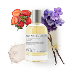 HOUSE OF TWIST front bottle view showing elegant label and wearable design benefit