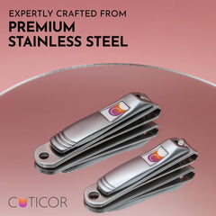 Houseify CUTICOR large clipper blade close-up for precise thick nail cuts