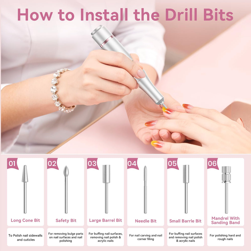 Hoxida used in a home manicure setting for professional results