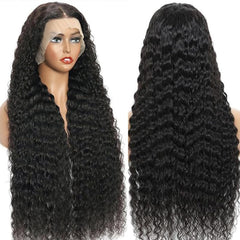 Hoyrhra close-up of 13x4 HD transparent lace frontal illustrating realistic parting