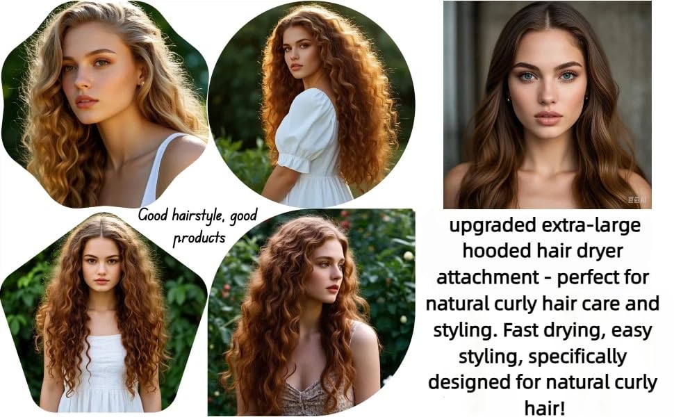 HSHHPZ diffuser close-up highlighting soft vents that reduce frizz