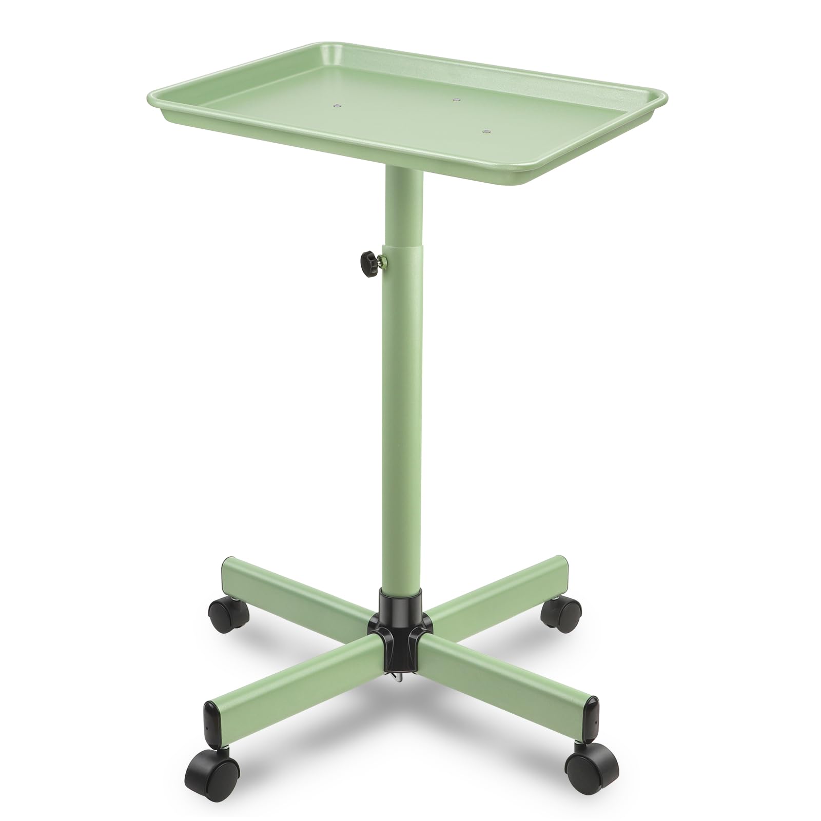 HSONBIUTY front view tray on wheels showing portability and organization