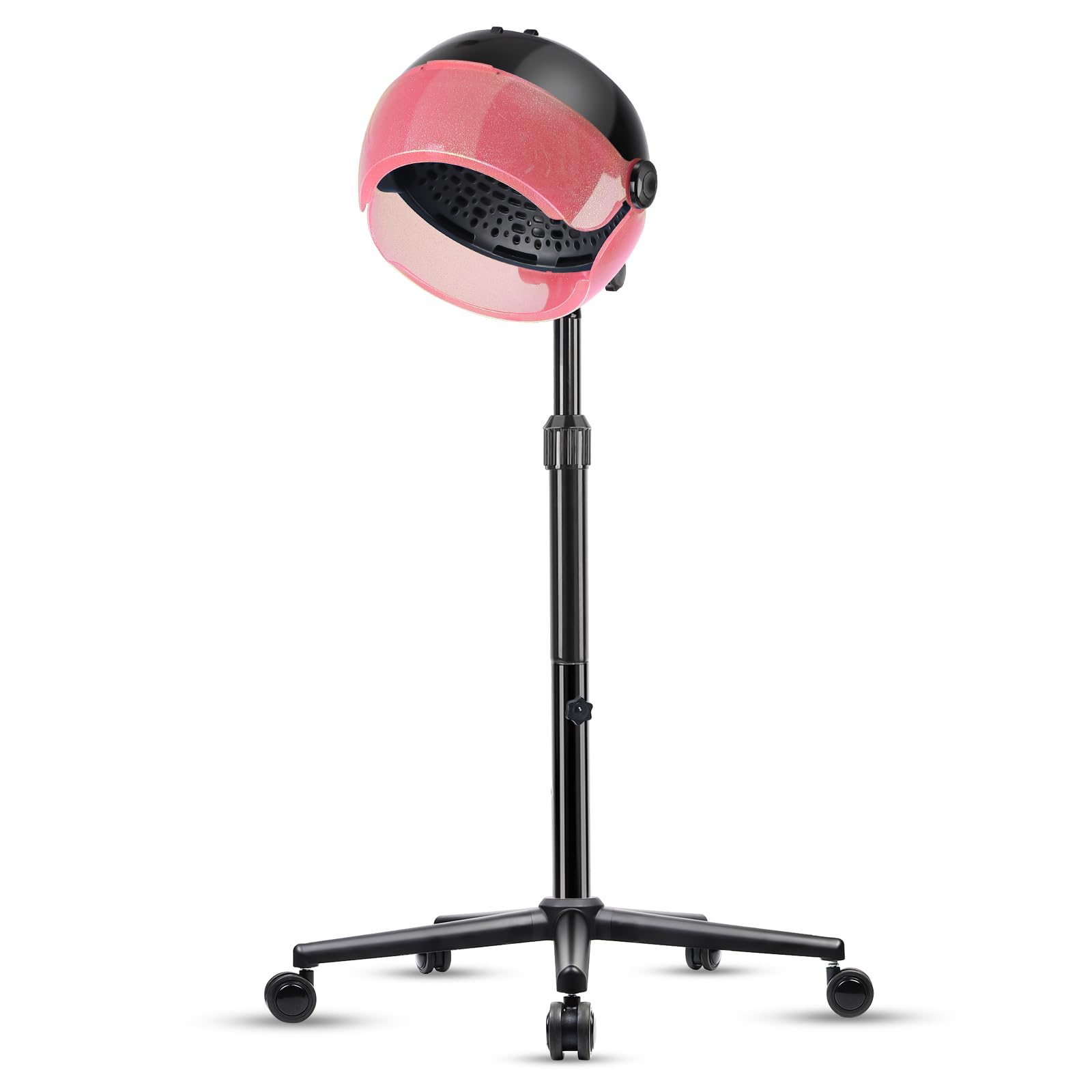 HSONBIUTY front view of hooded dryer showing compact professional design and visibility benefit