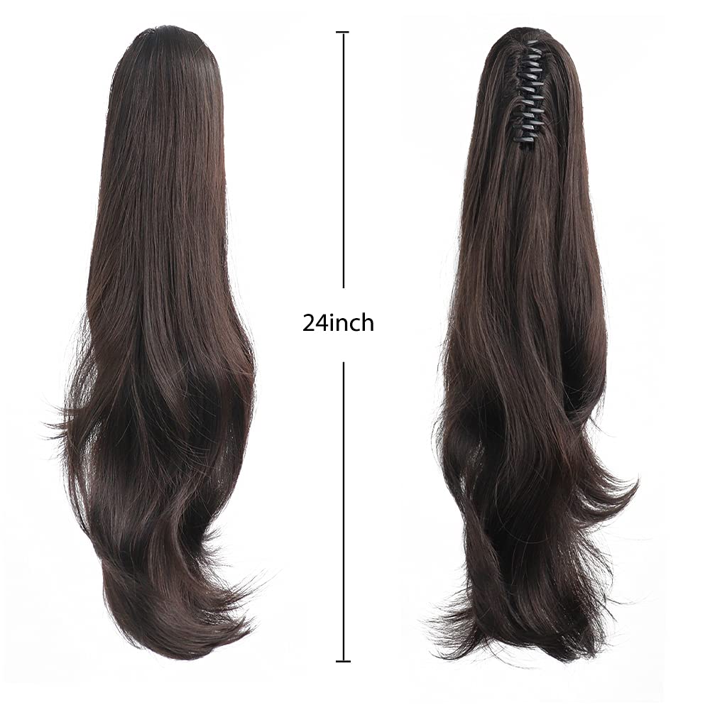 HSPJHTM clip attached to bun demonstrating easy on-off application