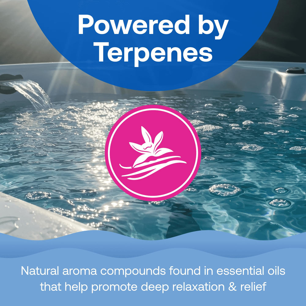 HTH Spa jetted bath dissolving product for aromatic soak experience