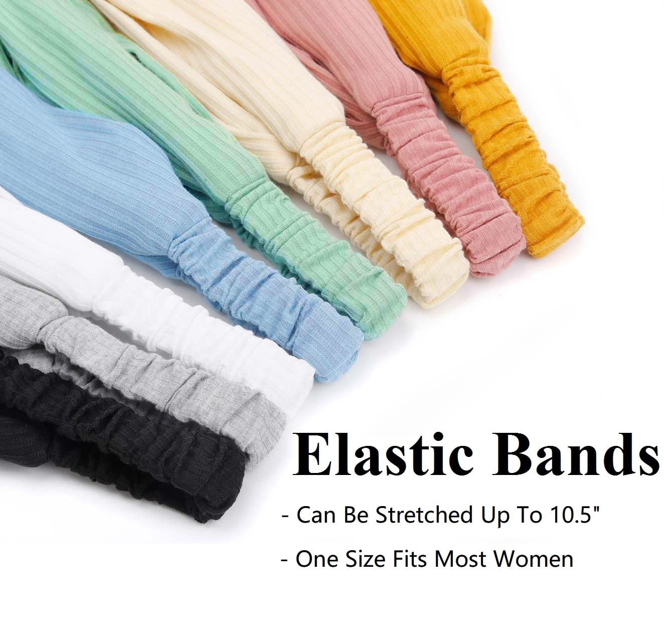 Huachi headband worn with short hair demonstrating secure hold and polished boho look