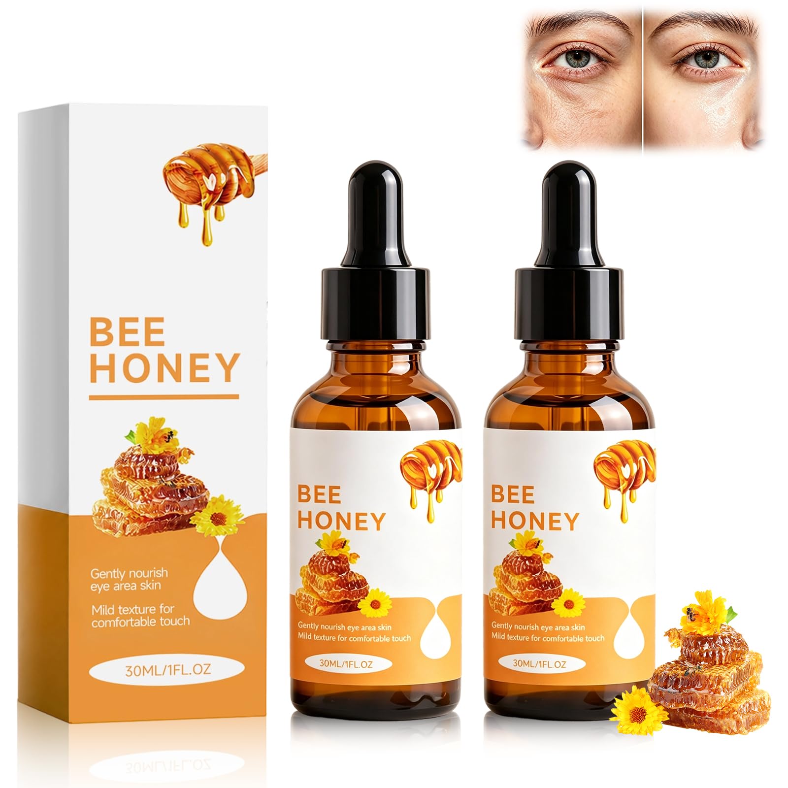 huatinent front packaging showing two bottles and benefits