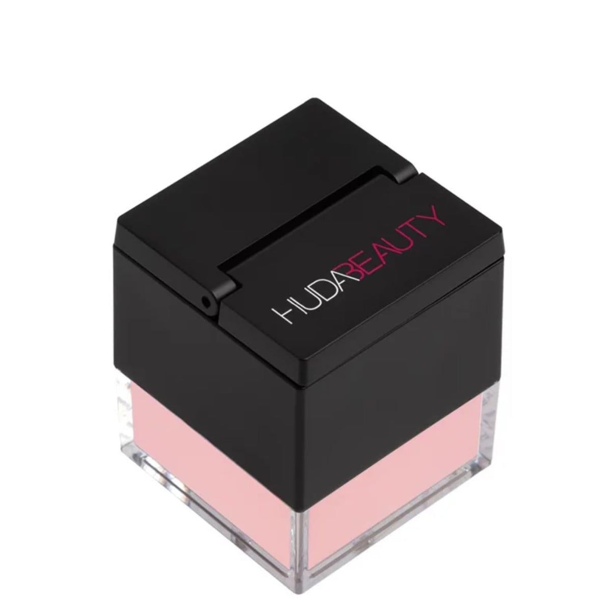 Huda mini compact front view showing sleek packaging and portability benefit