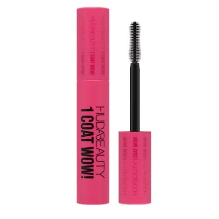 HUDA Very Vanta front tube showing sleek packaging and benefit of bold black color