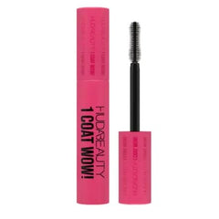HUDA Very Vanta front tube showing sleek packaging and benefit of bold black color