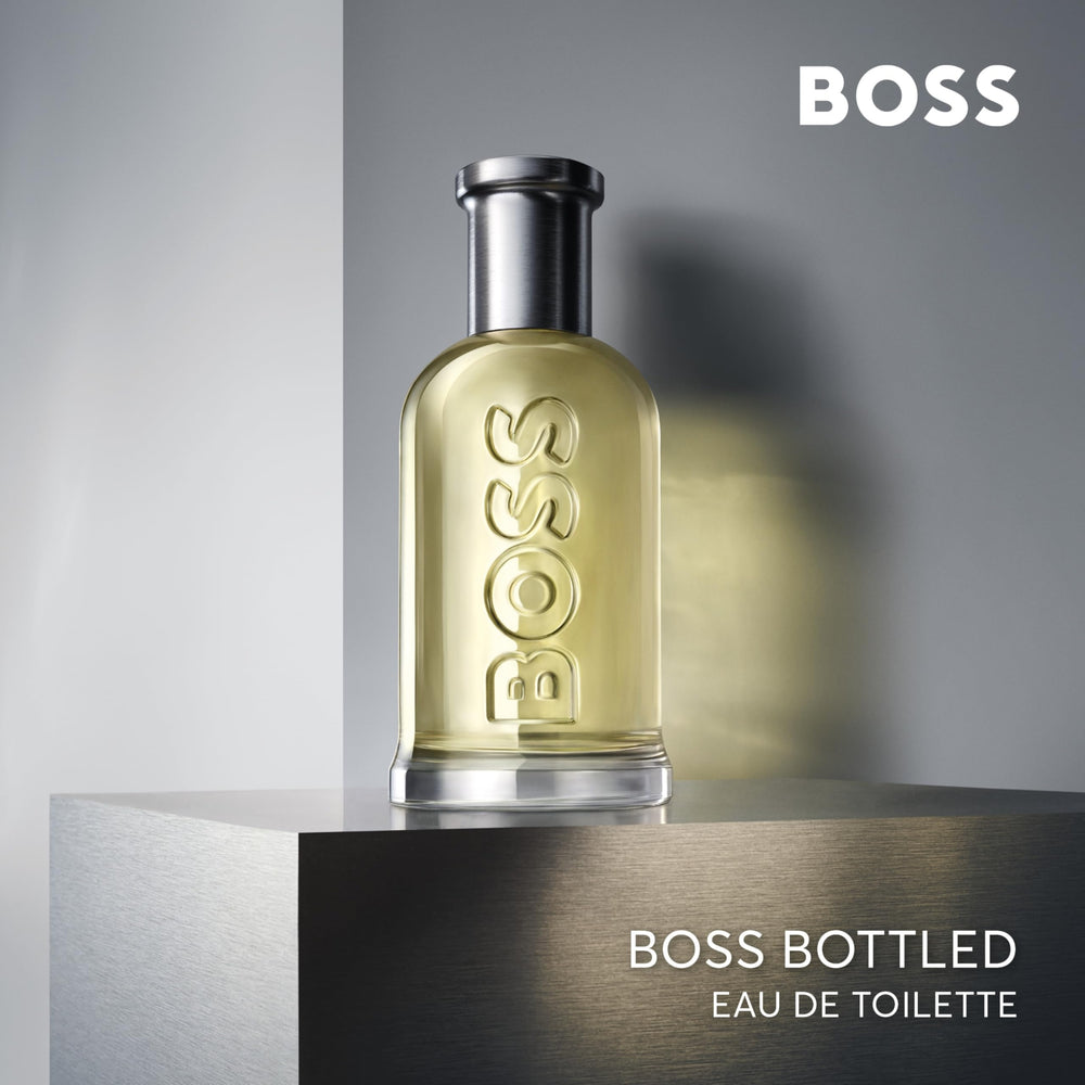 Close-up of Hugo Boss Bottled spray nozzle demonstrating precise, even application