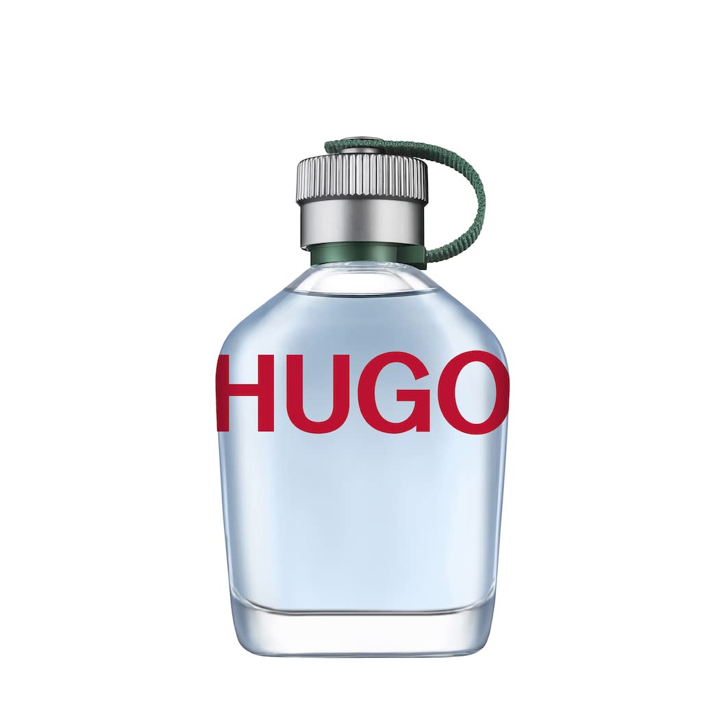 Hugo Boss HUGO Man front bottle showing sleek design and fresh appeal