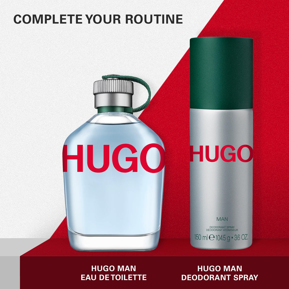 Hugo Boss HUGO Man staged in a morning routine showing everyday wearability