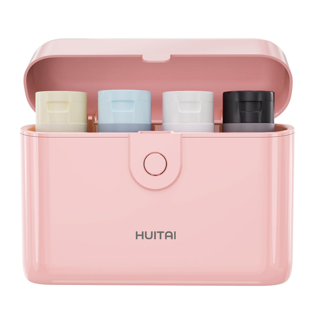 HUITAI front view case closed showing compact protection and easy carry