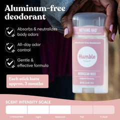 HUMBLE close-up of full stick applicator highlighting smooth easy glide