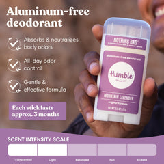 HUMBLE SIMPLE AND TRUE close-up stick top showing smooth application texture