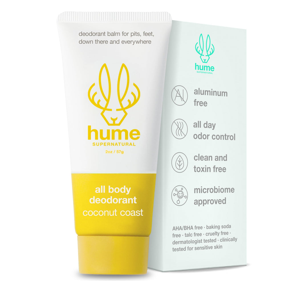 Hume Supernatural front packaging showing clean design and benefits