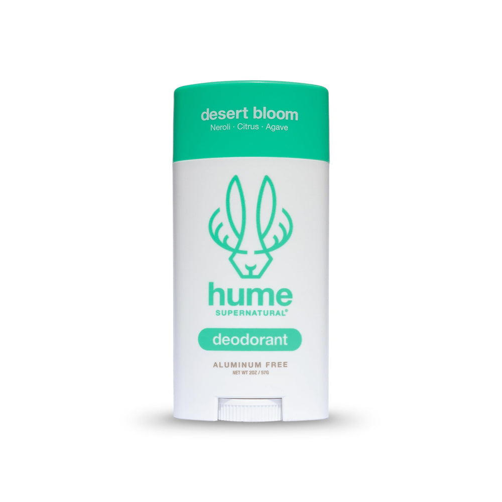 HUME SUPERNATURAL lifestyle outdoor shot conveying fresh botanical scent benefit