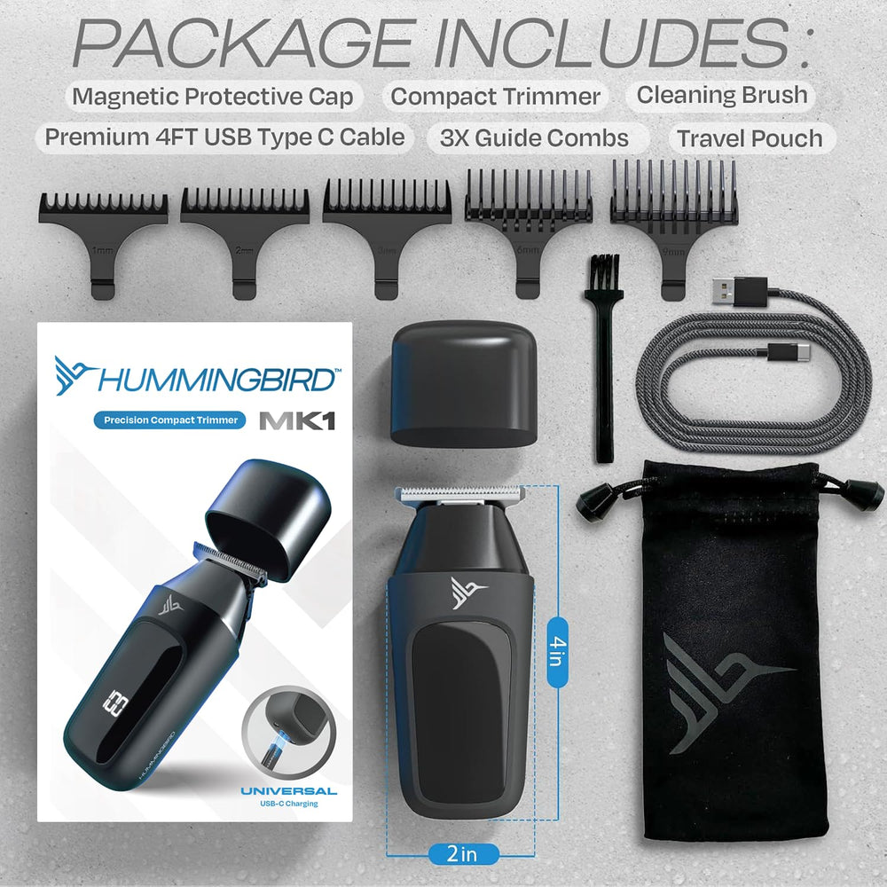 HUMMINGBIRD MK1 inside microfiber pouch for protected transport and organization