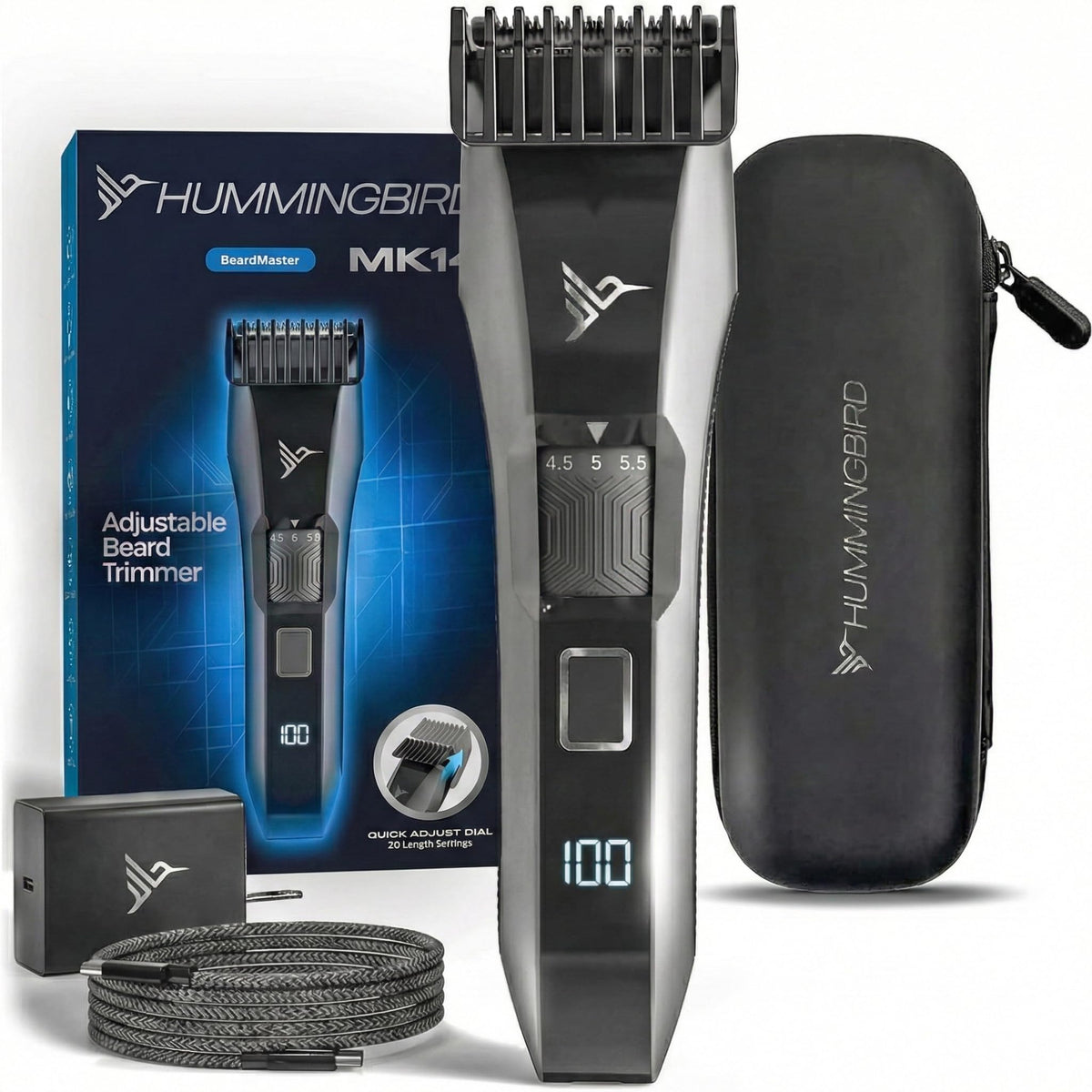 HUMMINGBIRD MK14 front view showing ergonomic body and textured grip for secure handling