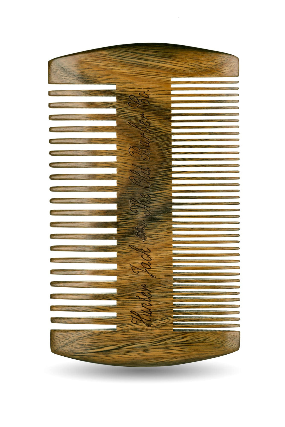 Hunter Jack comb partially inside PU leather case for protection