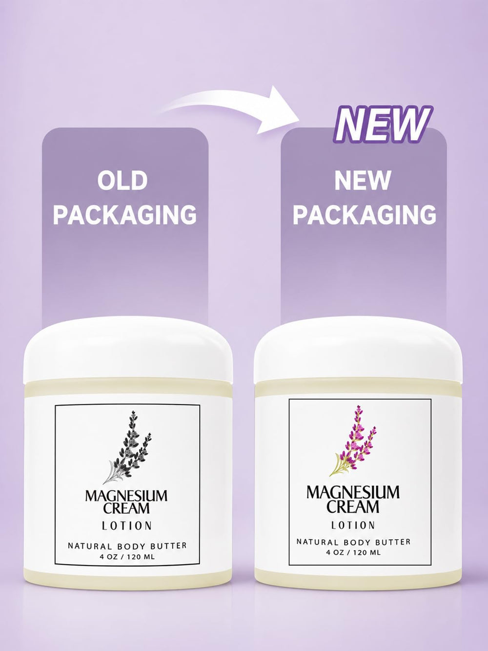 HUSPUR label close-up highlighting ingredients and natural magnesium focus