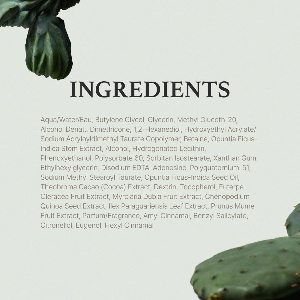Huxley product label and cap detail highlighting formulation claims and premium design