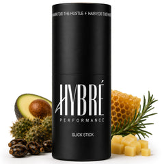 Hybré front packaging showing compact stick and benefits