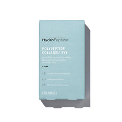 HydroPeptide front packaging showing eight pairs and product benefits