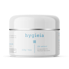 Hygieia + front jar image showing packaging and 4 oz size for value