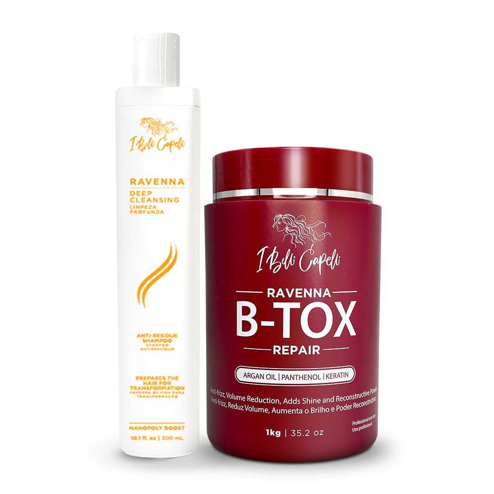 I Belli Capelli front packaging showing kit contents and benefits
