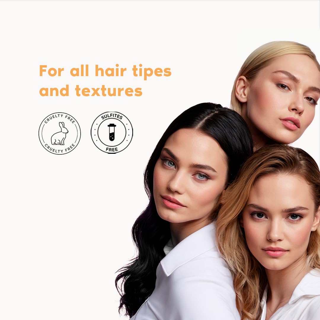 I Belli Capelli in-use shower image demonstrating easy application and quick rinse