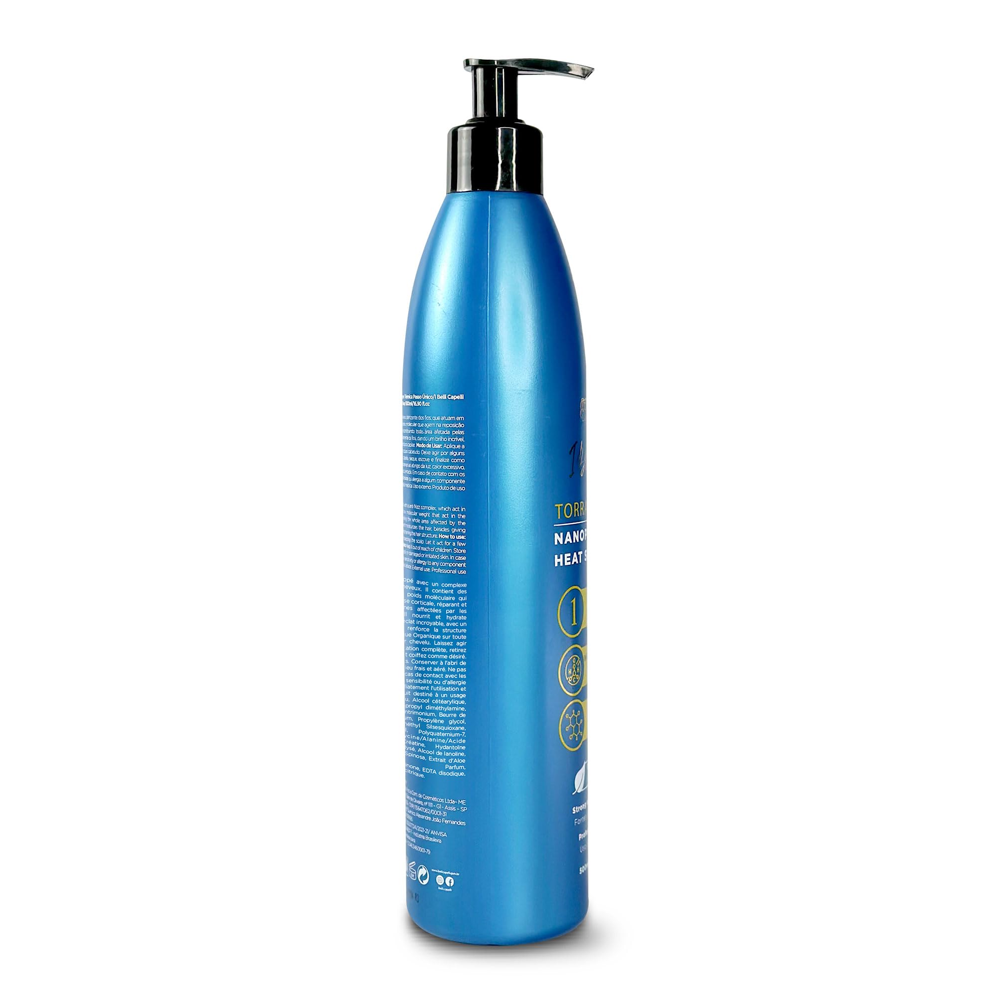 I Belli Capelli finished smooth hair styling showing glossy result