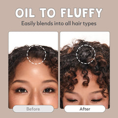 I DEW CARE application on roots demonstrates easy targeted touch-up benefit