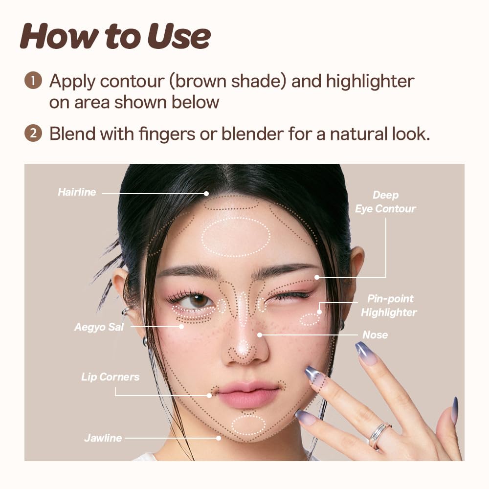 I'M MEME highlighting collarbone to add subtle luminous definition