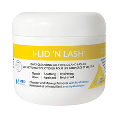 I-Med Pharma I-Lid 'N Lash front pack showing wipes and gentle cleanse benefit