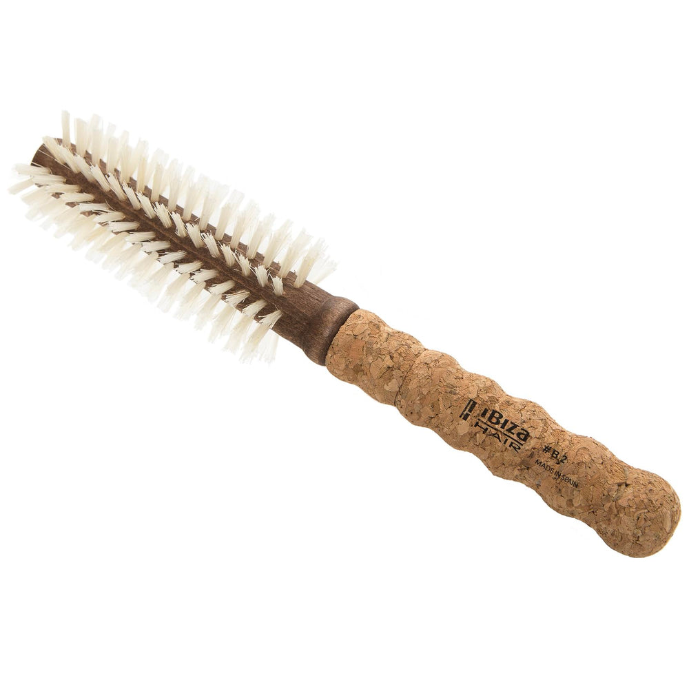 Ibiza Hair B2 front view shows brush shape and gentle shine benefit