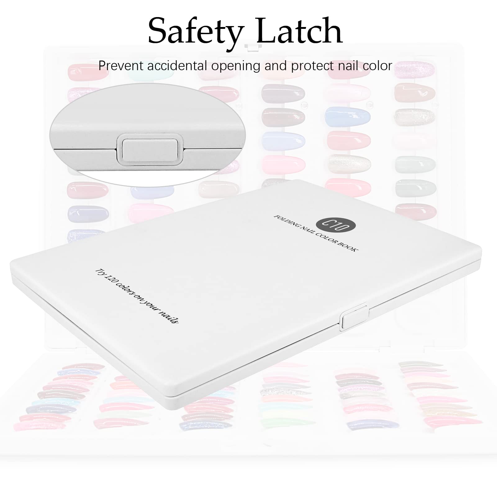 I·B·N G close-up of sturdy plastic edge showing durable construction and long-lasting protection benefit