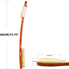 ICANdOIT curved bamboo handle detail for extended reach and comfort