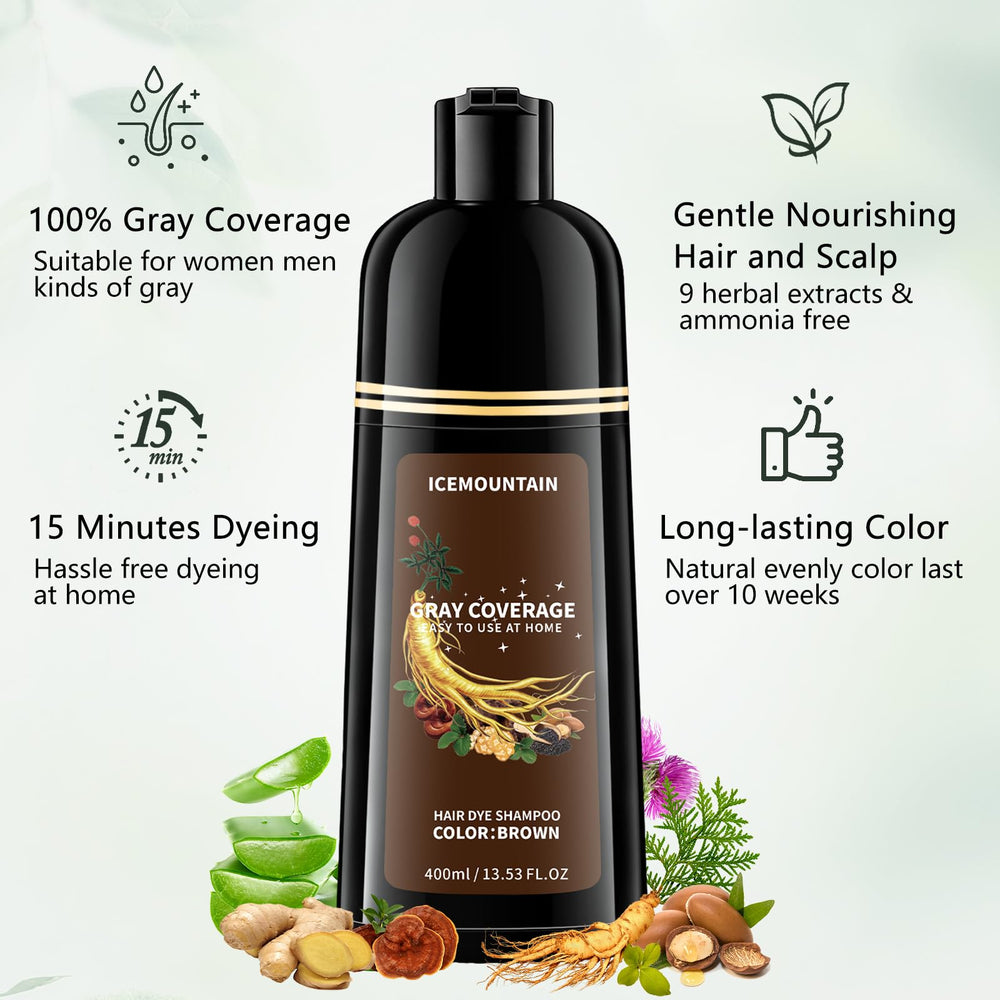 ICEMOUNTAIN foamy lather in hands demonstrating quick application and mess-free benefit