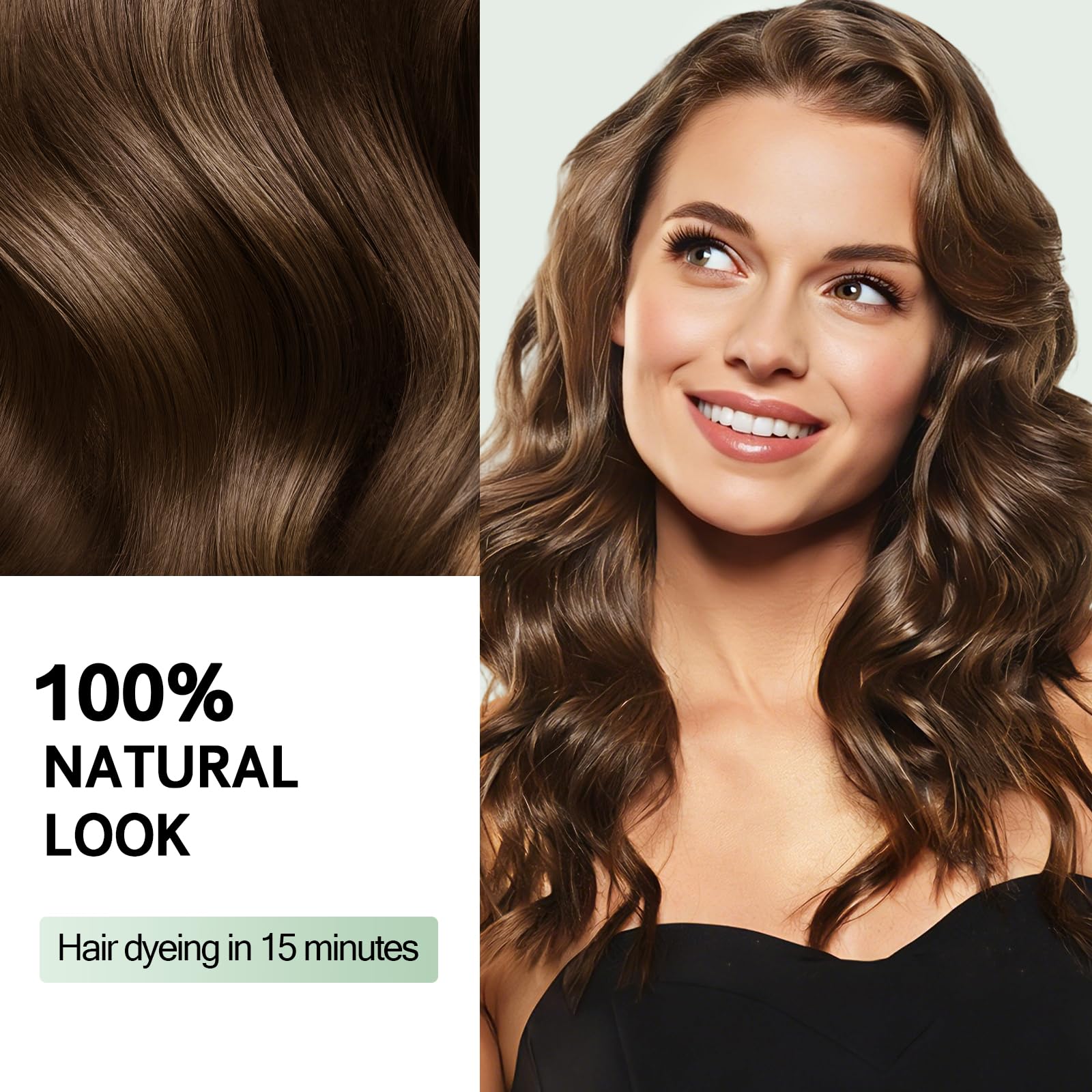 ICEMOUNTAIN close-up of shampoo texture illustrating herbal nourishment and smooth finish