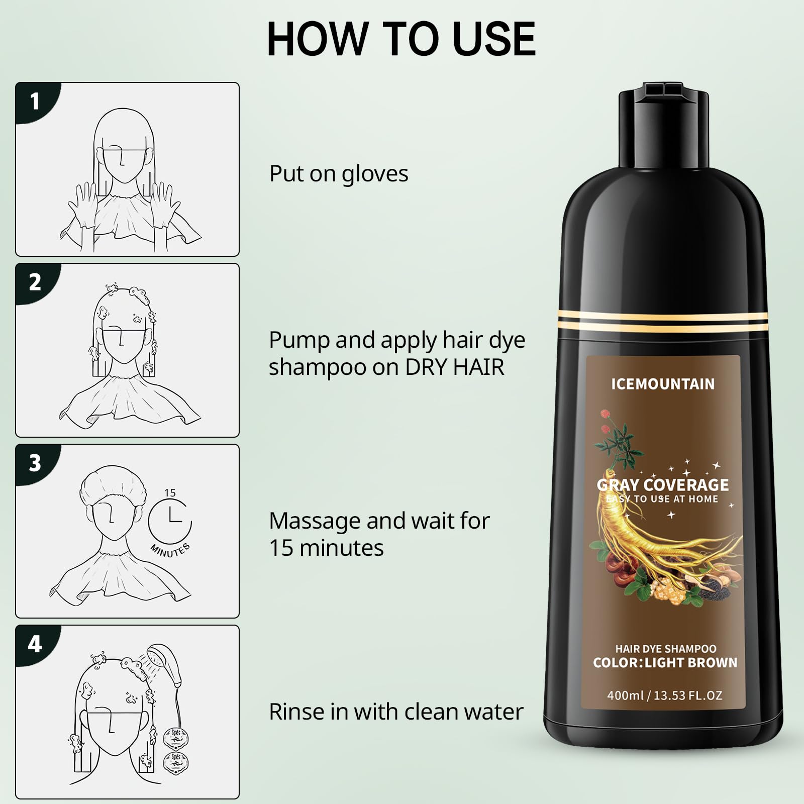 ICEMOUNTAIN product on bathroom shelf styled for everyday routine