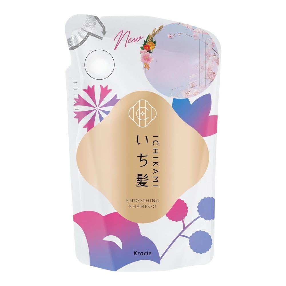 Ichikami refill front packaging showing 330ml bottle and brand benefit