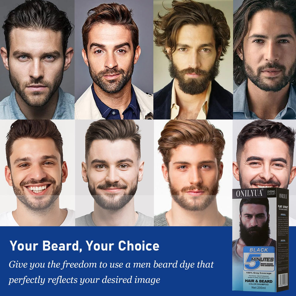 iemokoda lifestyle mirror check man inspecting refreshed beard and confidence