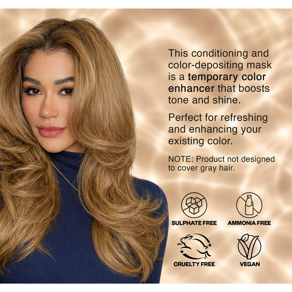 IGK label ingredients detail highlighting salon-grade, nourishing benefit