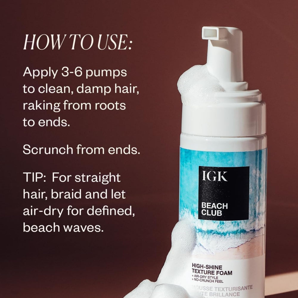 IGK Beach Club in a beach lifestyle scene evoking vacation scent and vibe